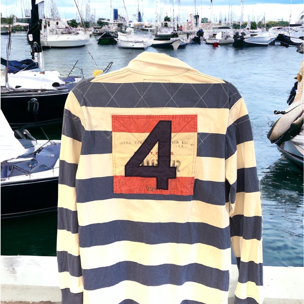 Polo by RL,  Nautical Rugby Shirt